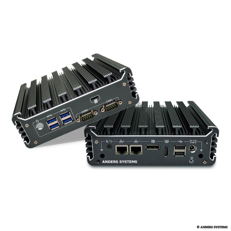 Lüfterloser Industrie PC AS-BOX 3122