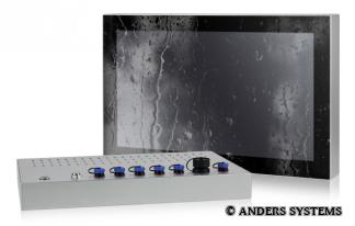 Full IP66/69K Touch Panel 15,6" | Alugehäuse | ANDERS SYSTEMS